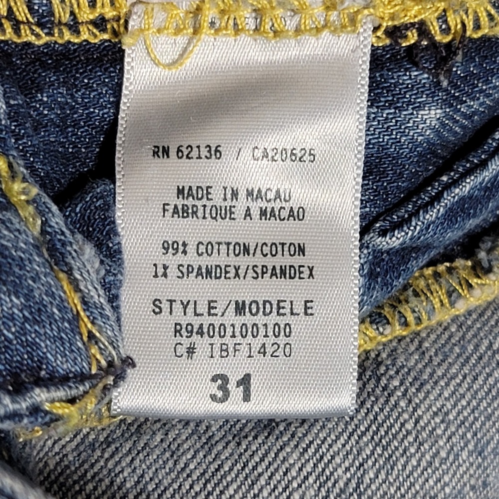 G by Guess Premium Women's Jeans Size 31 Naomi Boot Cut Embroidered Beads - Picture 15 of 16